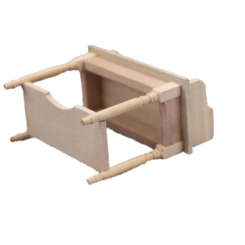Doll house Mini Furniture Wooden Refrigerator Scene Beverage Color Freezer