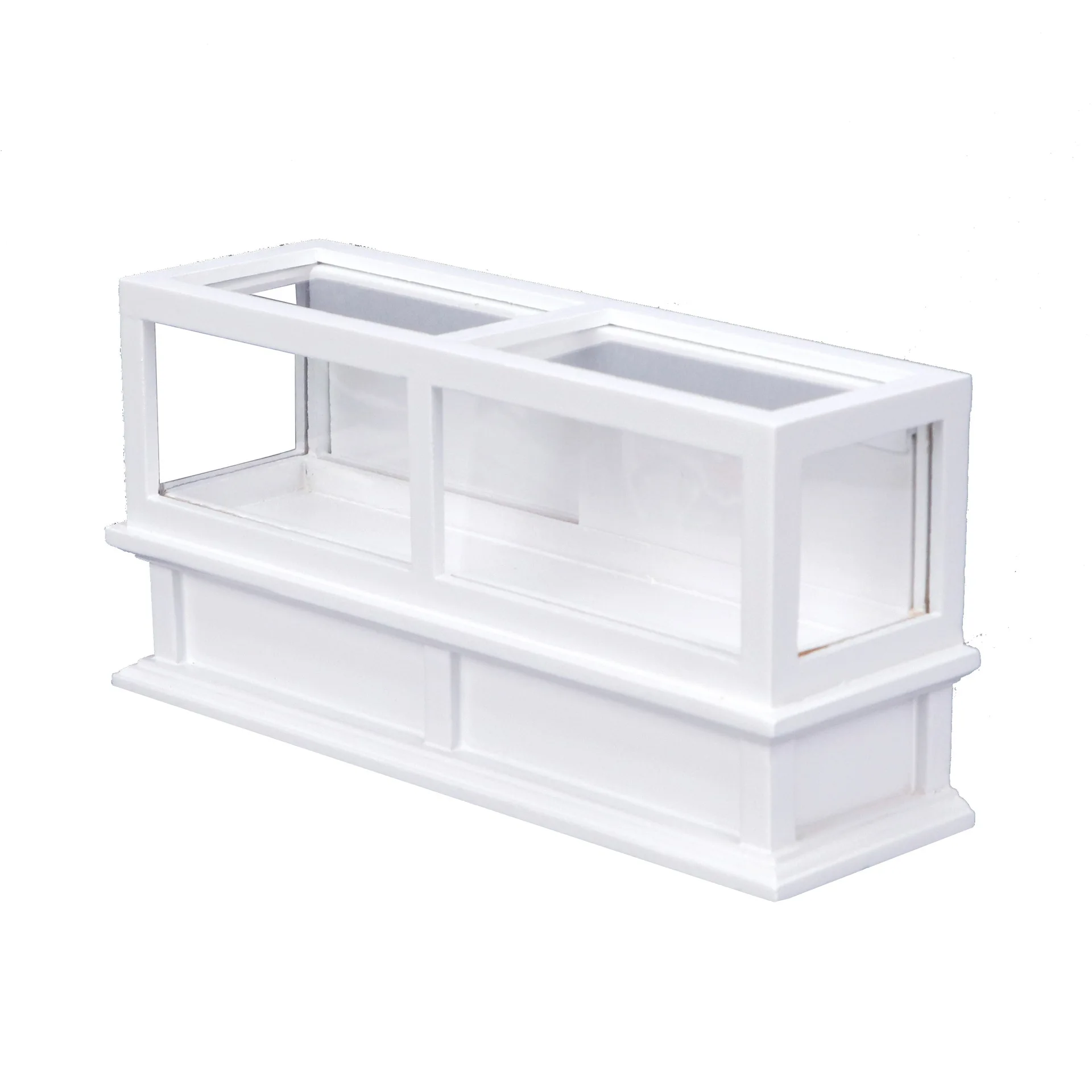 Doll house Mini Furniture Wooden Refrigerator Scene Beverage Color Freezer