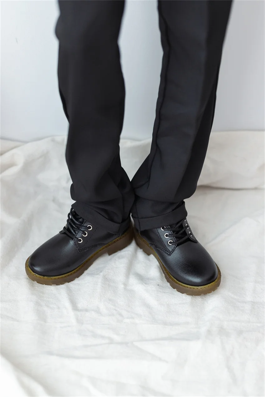 BJD /SD Doll Shoe Uncle, ID75, 1/4, 1/3 Soft Soled Lace-Up Leather Shoes BJD Doll Accessories