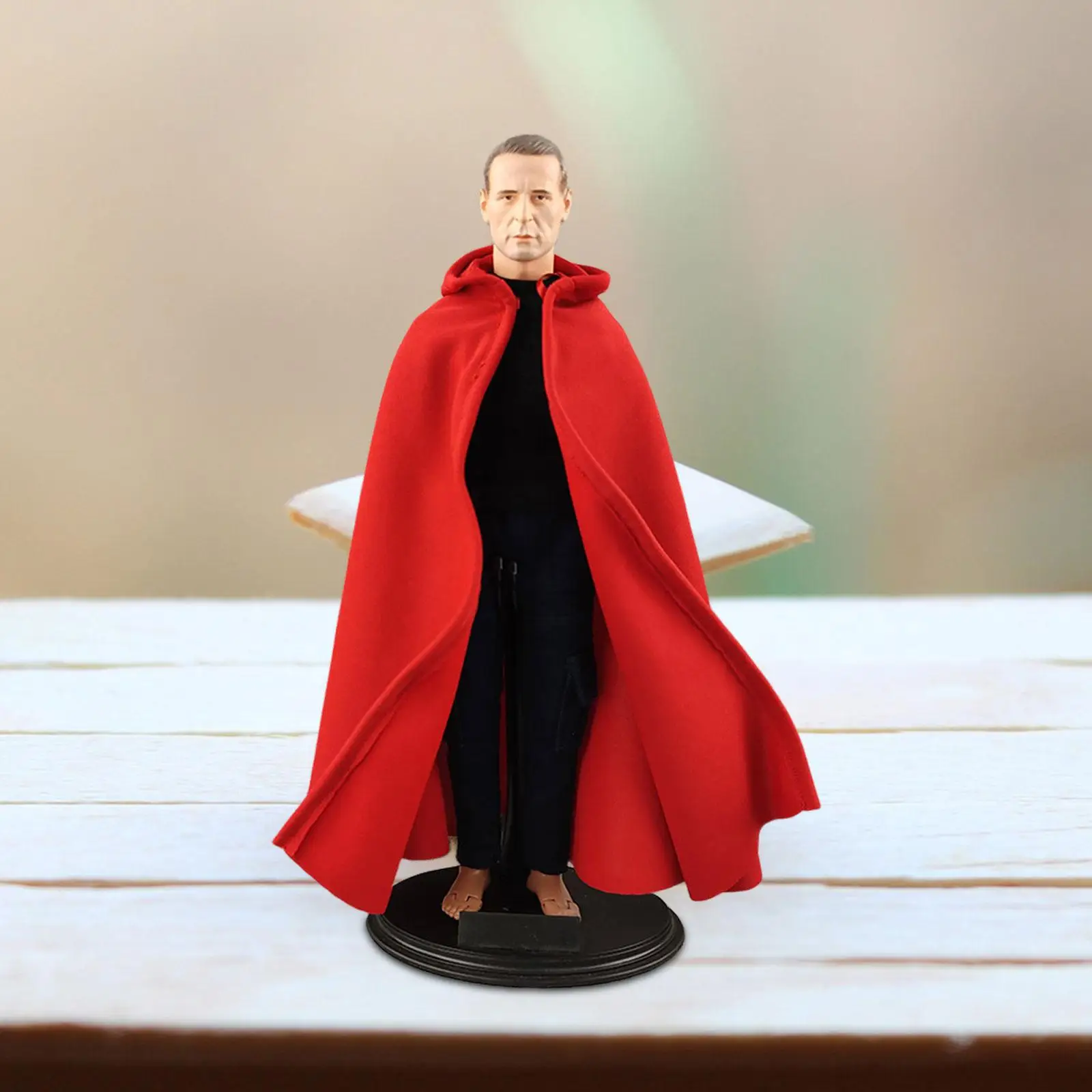 1/6 Scale Figure Doll Hoodie Cloak Fashion Long Cape Cosplay Outfit Party Stage Tops for 12'' Inch Soldier Figures Body Costume