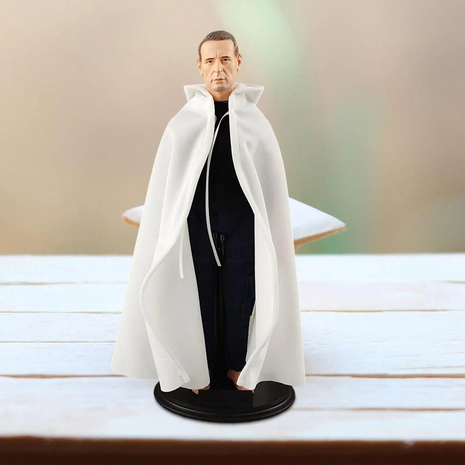 1/6 Scale Figure Doll Hoodie Cloak Fashion Long Cape Cosplay Outfit Party Stage Tops for 12'' Inch Soldier Figures Body Costume