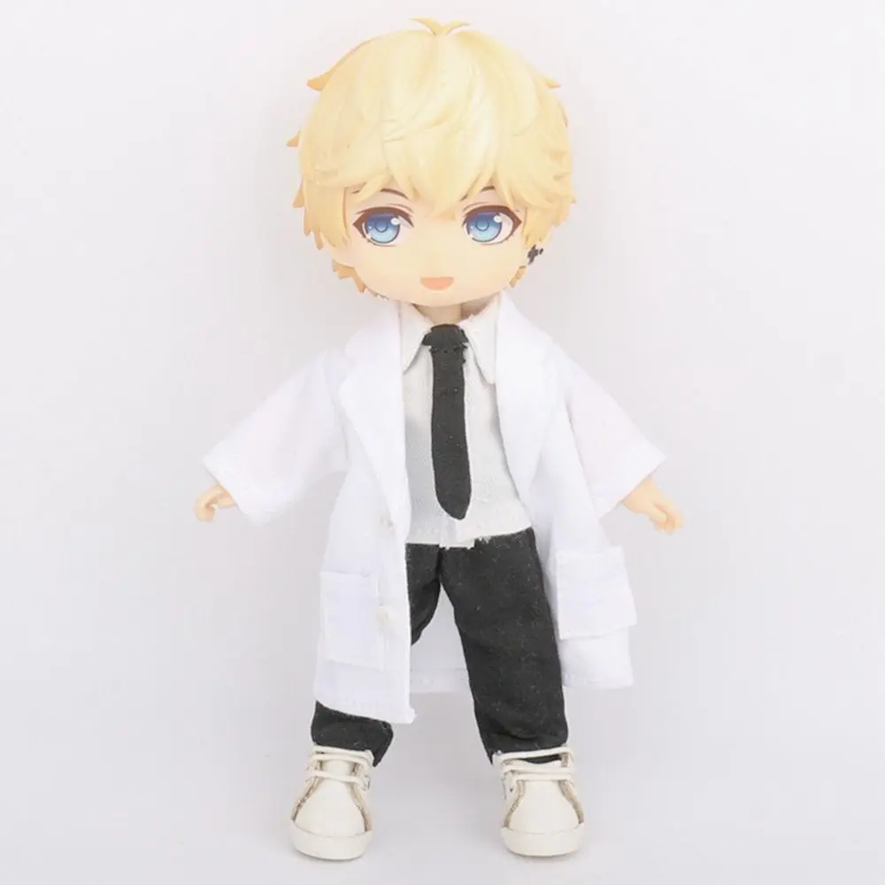 Obitsu11 Clothes Suit Hospital Doctor Surgical Nurse Uniform Hat For OB11 Dolls Accessories Cosplay Changing Clothes Games Toys