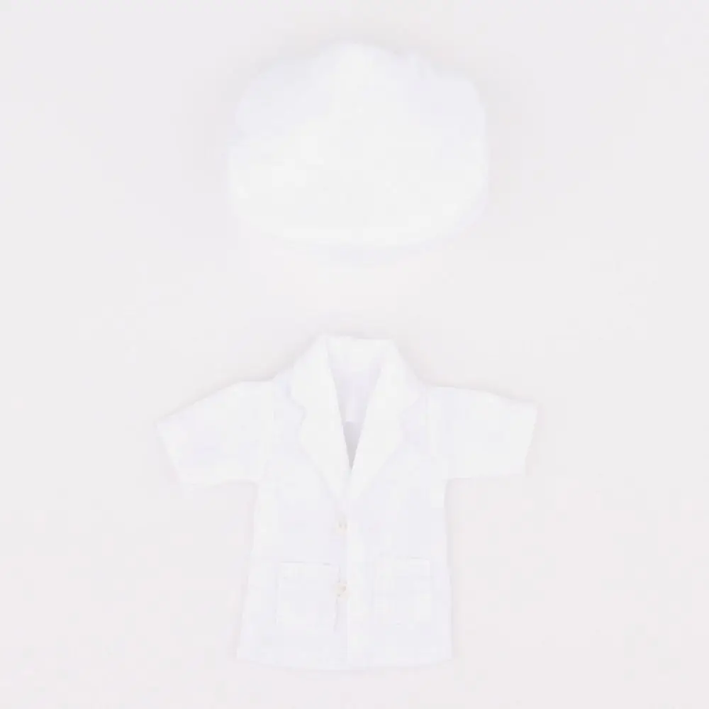 Obitsu11 Clothes Suit Hospital Doctor Surgical Nurse Uniform Hat For OB11 Dolls Accessories Cosplay Changing Clothes Games Toys