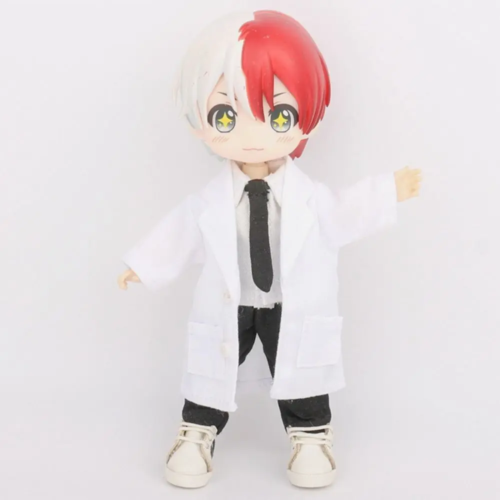 Obitsu11 Clothes Suit Hospital Doctor Surgical Nurse Uniform Hat For OB11 Dolls Accessories Cosplay Changing Clothes Games Toys