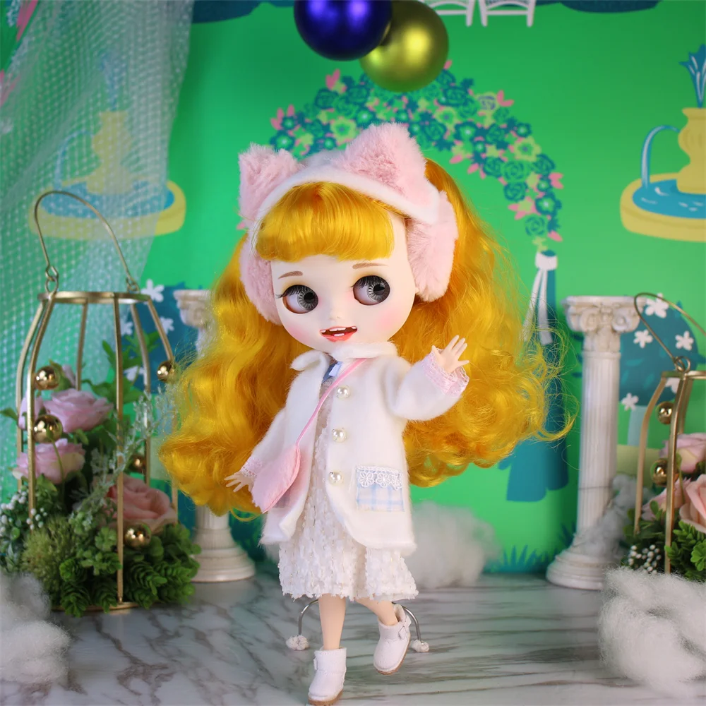 ICY DBS Blyth 1/6 bjd dolls joint body custom face colorful hair Contains clothing and shoes special