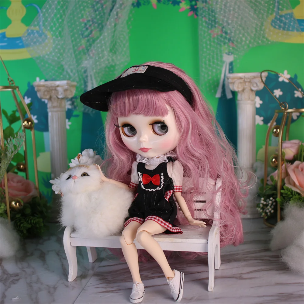 ICY DBS Blyth 1/6 bjd dolls joint body custom face colorful hair Contains clothing and shoes special