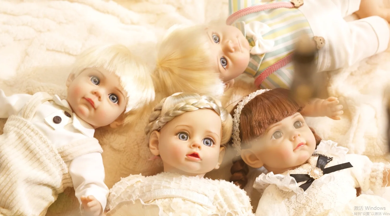 14 Inch New Reborn Doll 35CM Voice Girl Bebe Baby With Fashion Clothes Smooth Soft Skin Vinyl Head Limbs Cotton Body Kids Gift