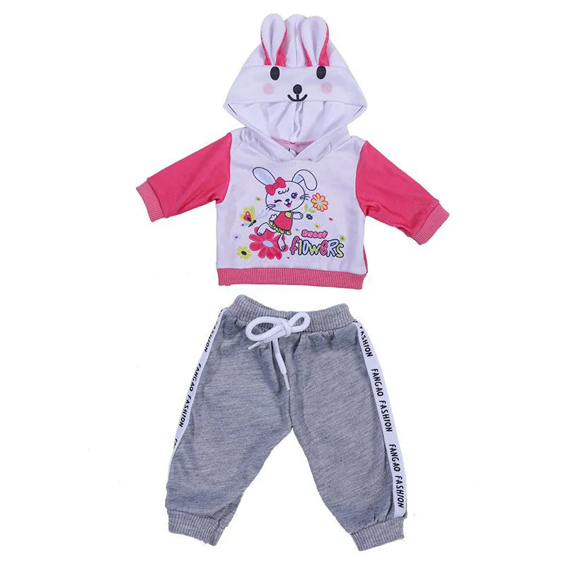 16" Baby Doll Clothes Hoody Coat Yellow Duck 40cm Nenuco Doll Winter Vest Children Gift Toys Costume Girl's Gifts