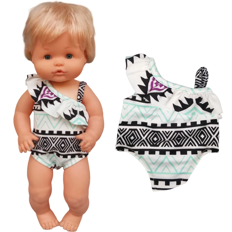 16" Baby Doll Clothes Hoody Coat Yellow Duck 40cm Nenuco Doll Winter Vest Children Gift Toys Costume Girl's Gifts