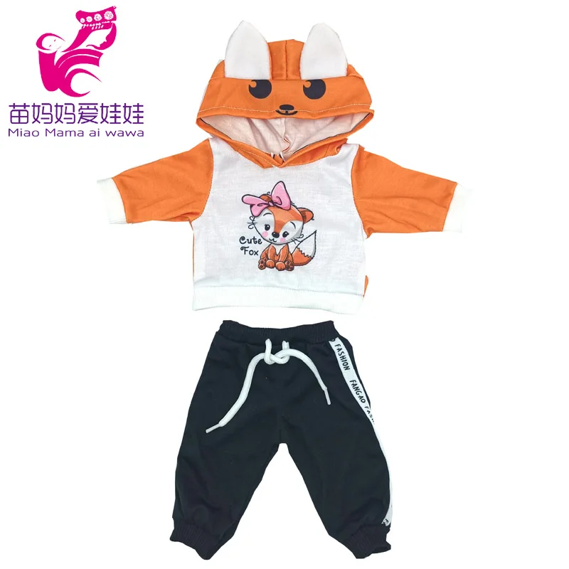 16" Baby Doll Clothes Hoody Coat Yellow Duck 40cm Nenuco Doll Winter Vest Children Gift Toys Costume Girl's Gifts