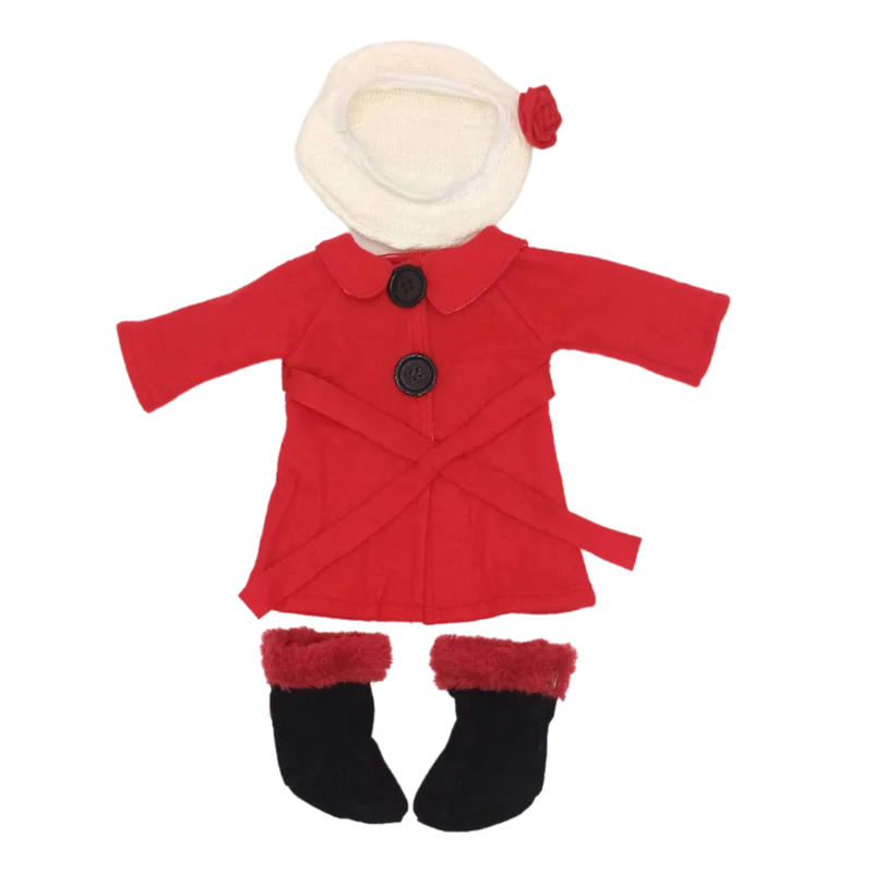 16" Baby Doll Clothes Hoody Coat Yellow Duck 40cm Nenuco Doll Winter Vest Children Gift Toys Costume Girl's Gifts