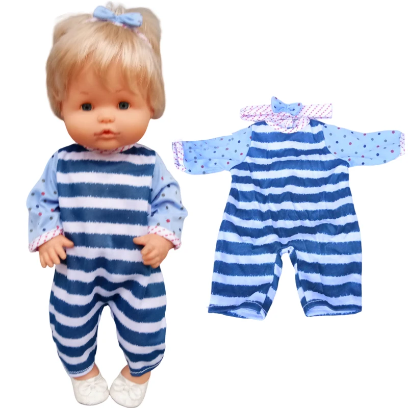 16" Baby Doll Clothes Hoody Coat Yellow Duck 40cm Nenuco Doll Winter Vest Children Gift Toys Costume Girl's Gifts