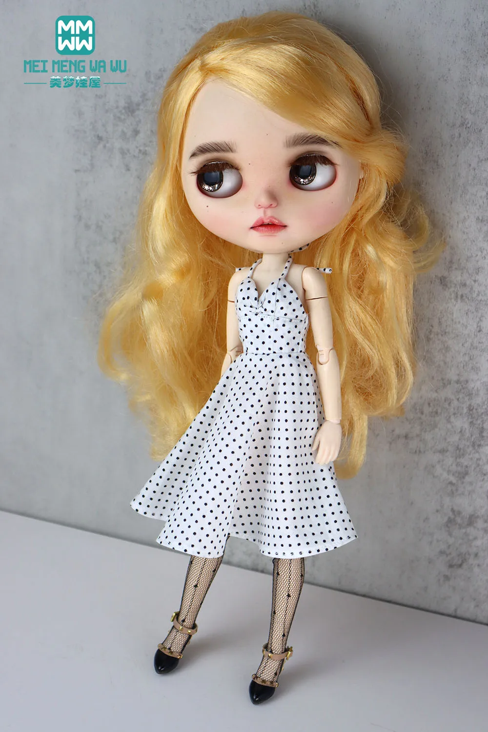 NEW 28-30cm Blyth Azone OB22 OB24 Doll Clothes Fashion Suspender Skirt Halter Dress