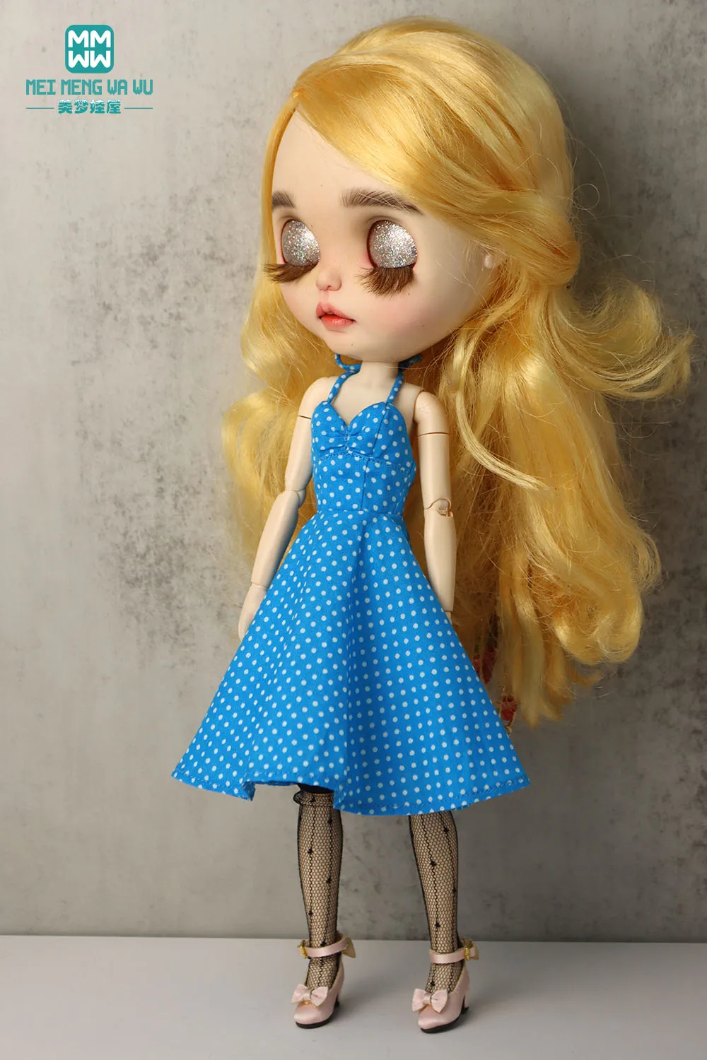 NEW 28-30cm Blyth Azone OB22 OB24 Doll Clothes Fashion Suspender Skirt Halter Dress