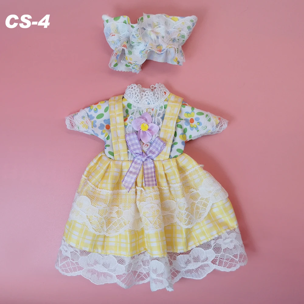 Lovely BJD Doll Clothes 1/6 Princess Dress Baby Clothes for Dolls 30cm Two-Dimensional Anime School Uniform for Girls