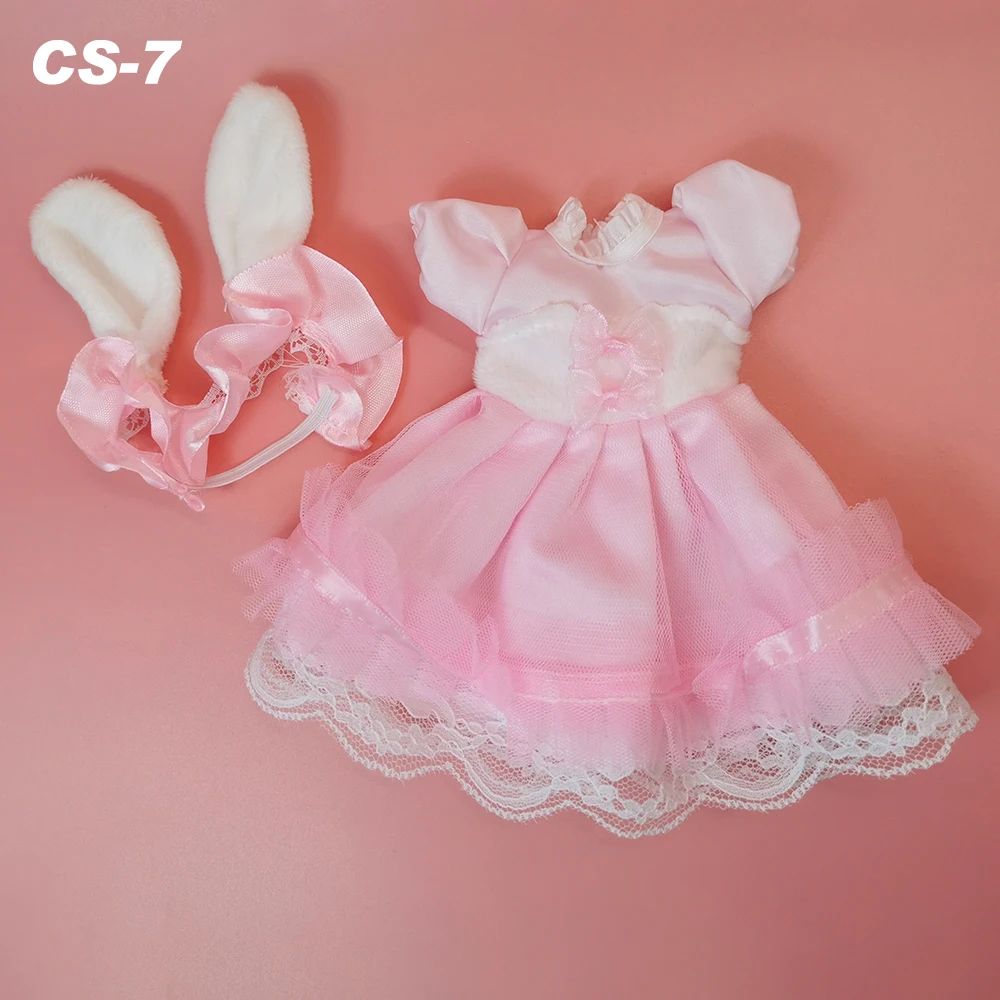 Lovely BJD Doll Clothes 1/6 Princess Dress Baby Clothes for Dolls 30cm Two-Dimensional Anime School Uniform for Girls