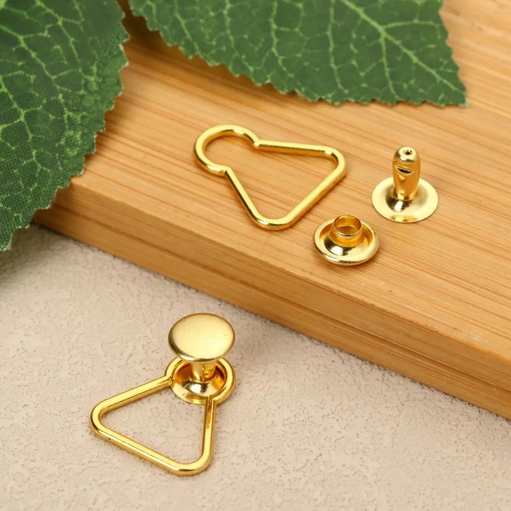4/10Sets Doll Trousers Metal Buckles Mini Doll Belt Buttons Fit For 1/6 BJD Dolls Girls Doll Bags Clothes Buckles Accessories