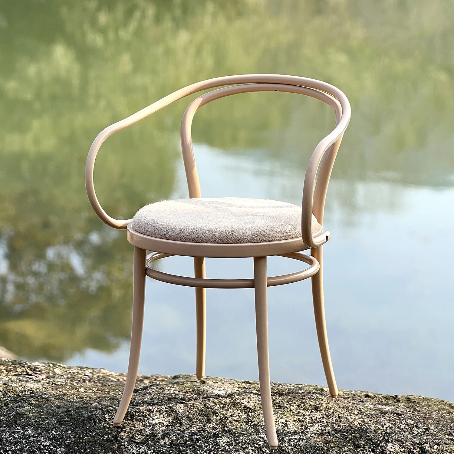 1/6 Dollhouse Bjd Miniature Furniture Metal Chair Doll House Accessories Wooden Chair for Dollhouse Decor Accessories
