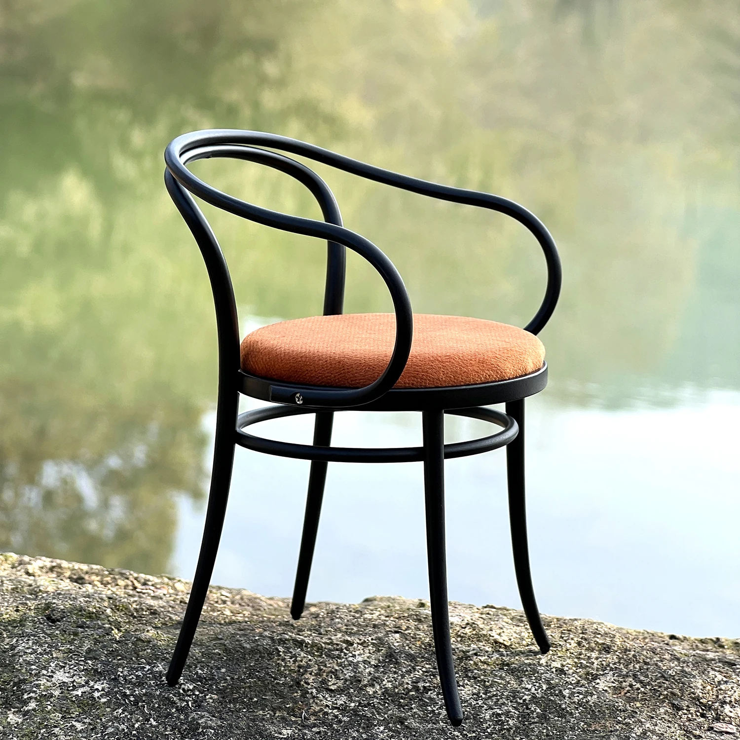 1/6 Dollhouse Bjd Miniature Furniture Metal Chair Doll House Accessories Wooden Chair for Dollhouse Decor Accessories