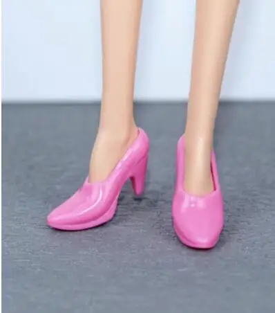 Doll shoes high heel shoes flat shoes boots gifts accessories for Bbie dolls BK15
