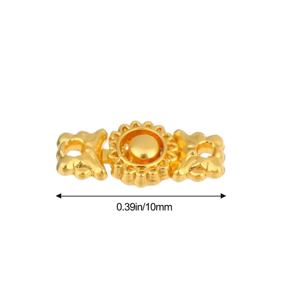 10Sets 10mm Mini Ultra-small Metal Belt Buckle Doll Bags Clothes Shoes Buckles DIY Doll Dress Buttons Doll Sewing Accessories