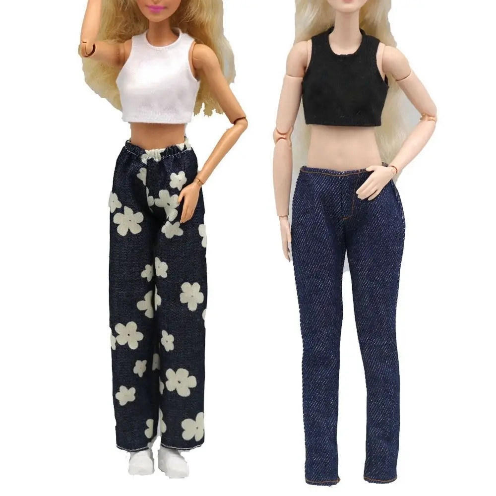 30Cm Doll Clothes Fashion Dress Sweatshirt Coats Tops Pants Vest Everyday Wear For 11.8 Doll Toys Girls Children Gifts
