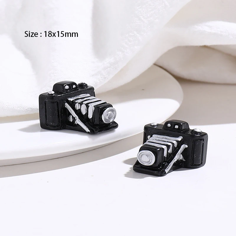 Mini Domestic Appliance Miniature Retro TV/Telephone/Camera/Piano/Phonograph Home Decoration DollHouse Accessories Toys