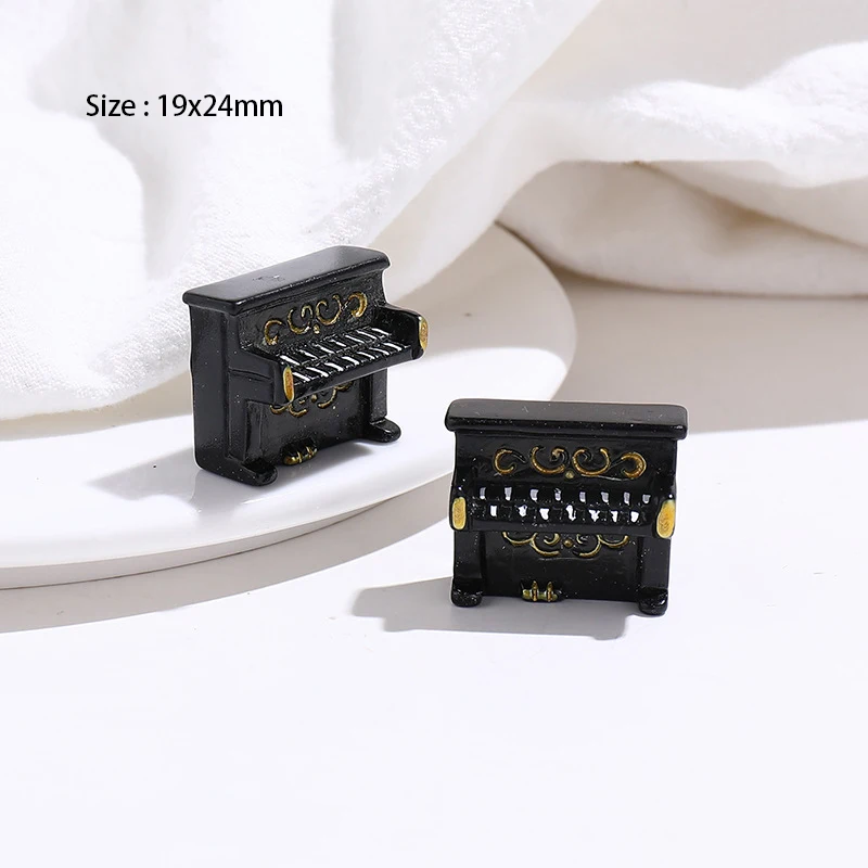 Mini Domestic Appliance Miniature Retro TV/Telephone/Camera/Piano/Phonograph Home Decoration DollHouse Accessories Toys