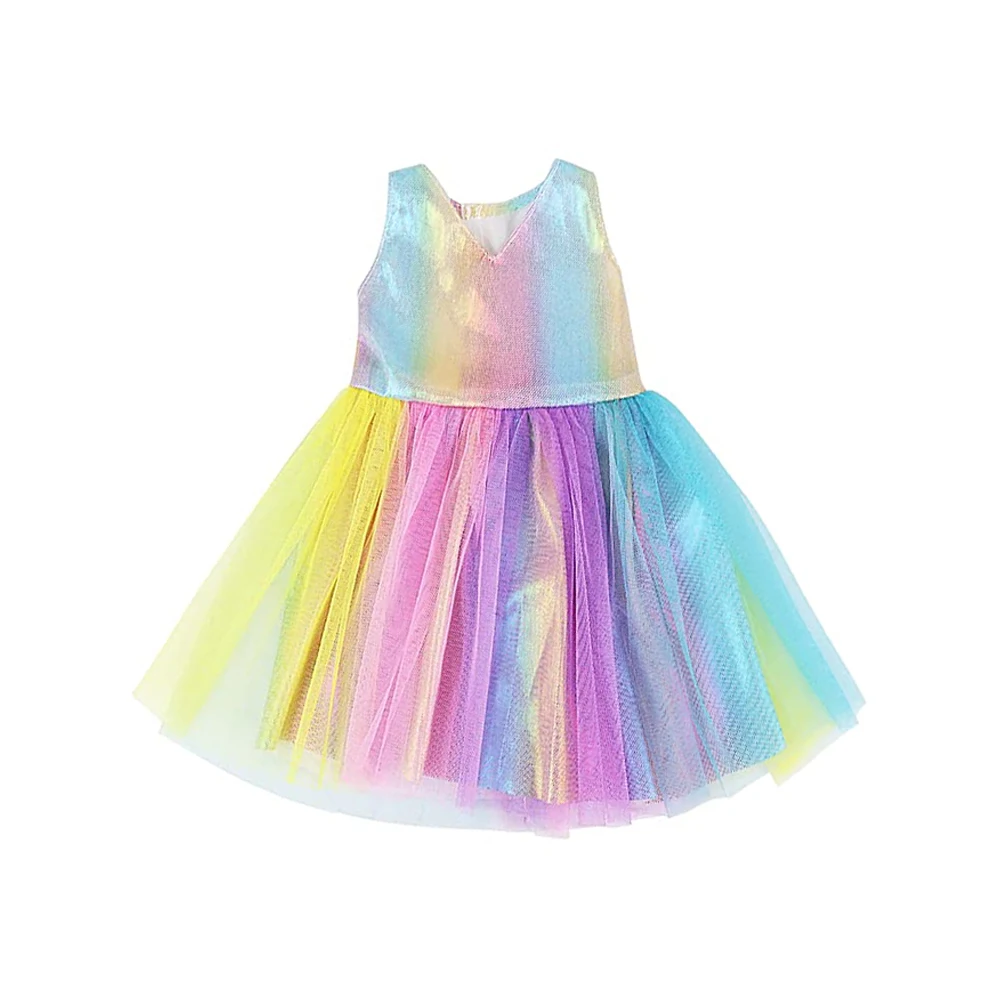 Kawaii Doll Dress For 43cm Baby Doll Clothes Accessories And 18 Inch American Doll Girl's Toys Our Generation