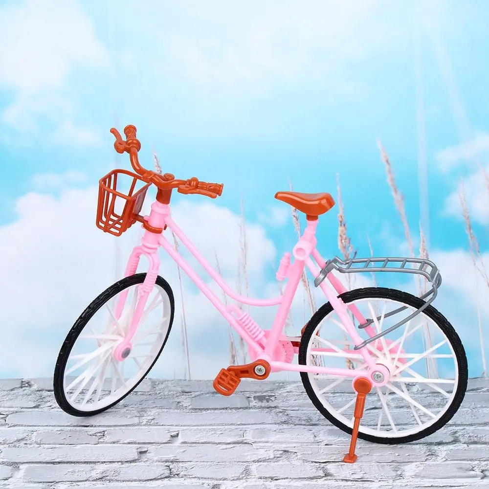 For Adollya Bjd Doll Accessories Toys Dolsl Bicycle Matching Doll Bikes Accessories With Basket Dolls for Girls Children Gifts