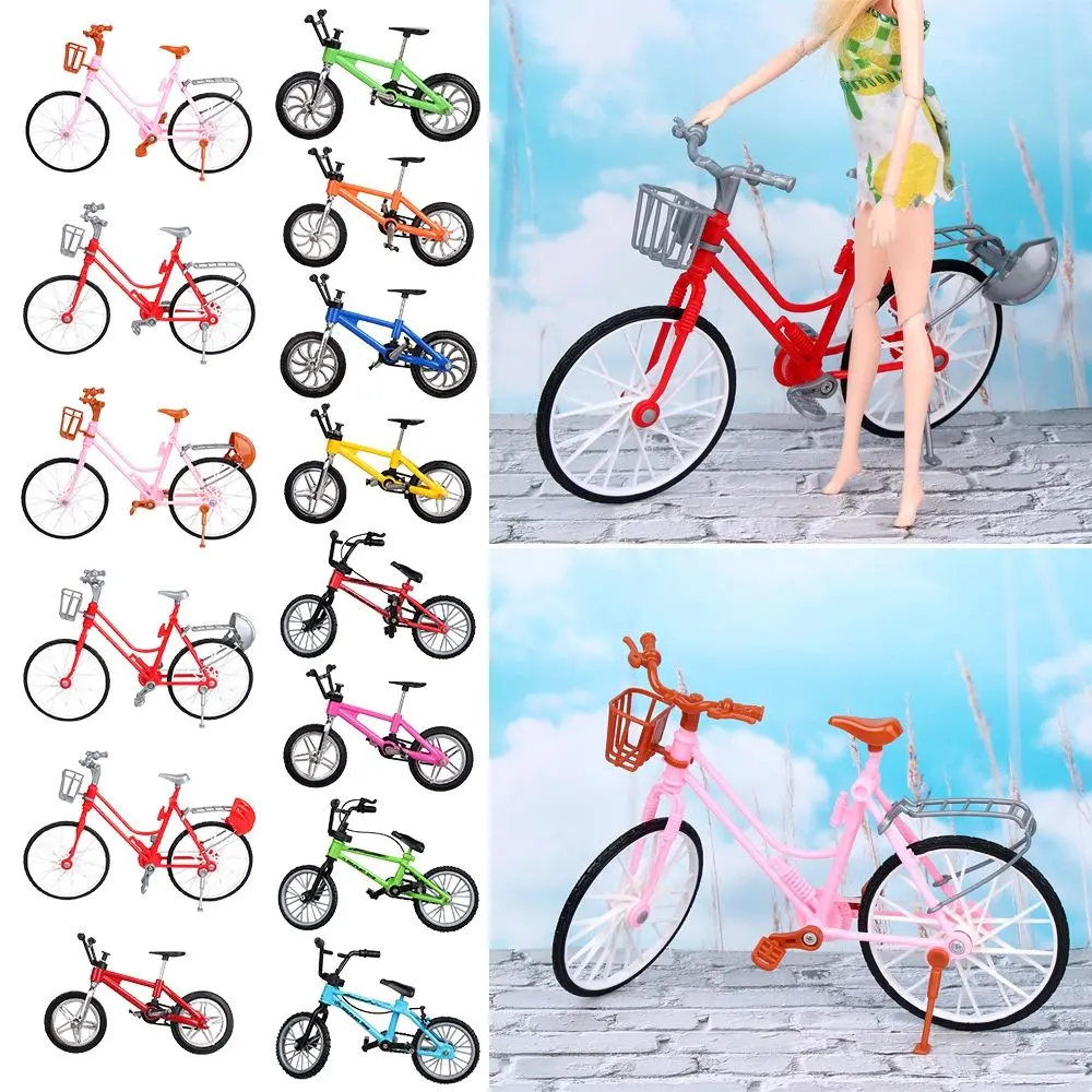 For Adollya Bjd Doll Accessories Toys Dolsl Bicycle Matching Doll Bikes Accessories With Basket Dolls for Girls Children Gifts