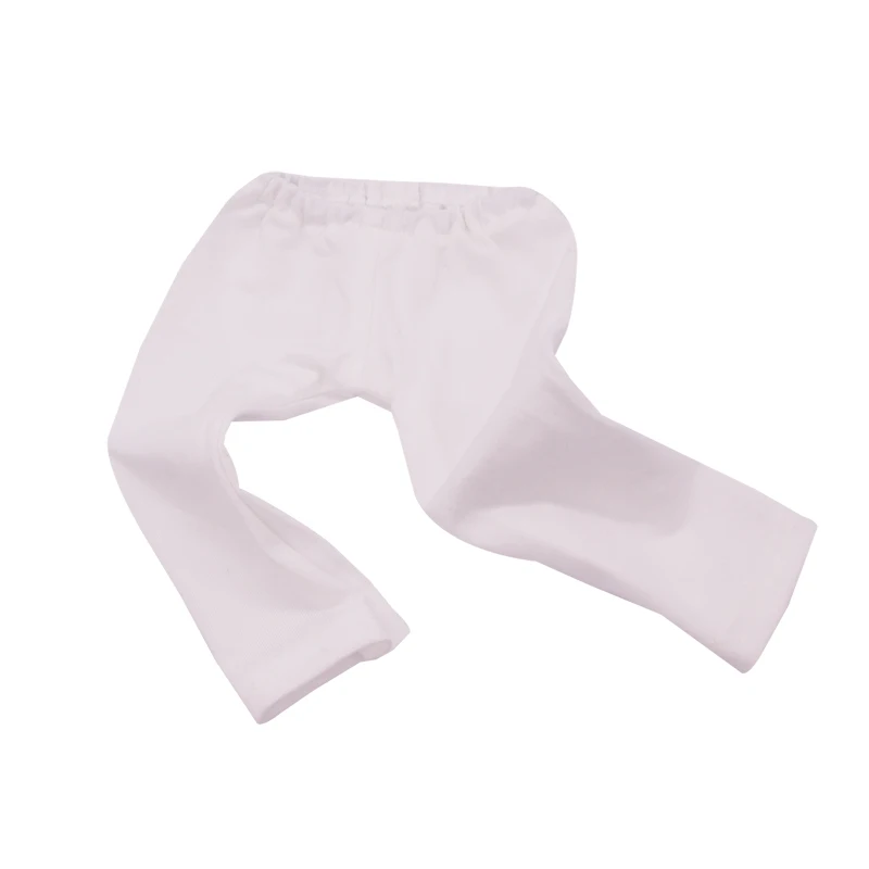 Pants For 43cm baby Dolls 18 Inches Anmerican Doll Trousers Leggings 9 Colors High-quickly Clothes Accessories For Dolls