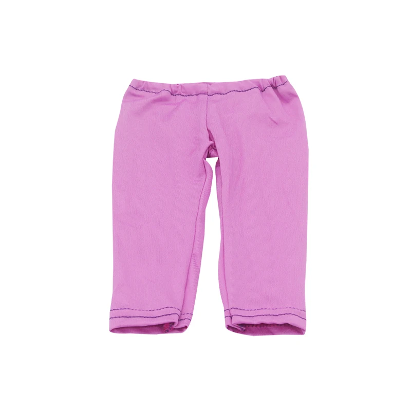 Pants For 43cm baby Dolls 18 Inches Anmerican Doll Trousers Leggings 9 Colors High-quickly Clothes Accessories For Dolls