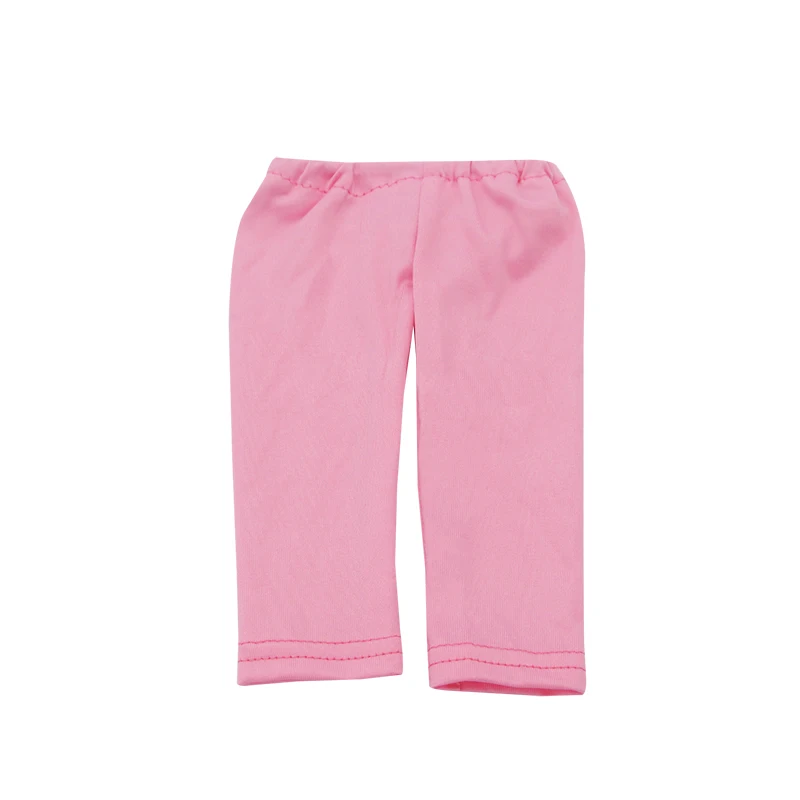 Pants For 43cm baby Dolls 18 Inches Anmerican Doll Trousers Leggings 9 Colors High-quickly Clothes Accessories For Dolls