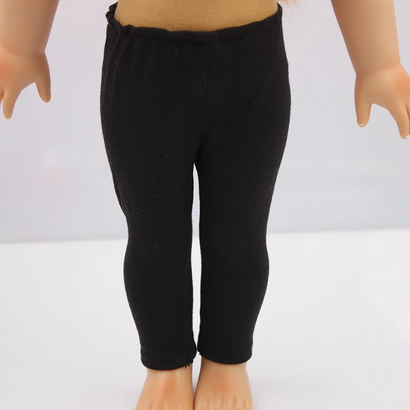 Pants For 43cm baby Dolls 18 Inches Anmerican Doll Trousers Leggings 9 Colors High-quickly Clothes Accessories For Dolls