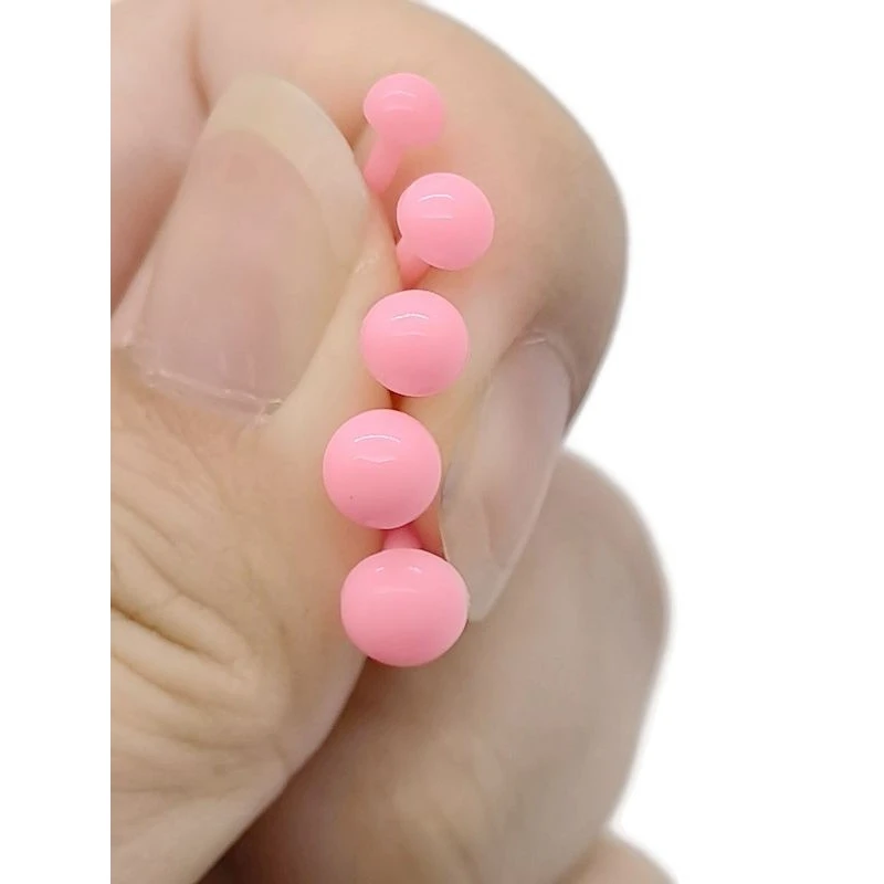 1.8/2/2.5/3/3.5/4/5/6mm Plastic Craft Doll Eyes Animal Eyes For Amigurumi Doll Crochet Stuffed Toy DIY Accessories 100pcs/lot