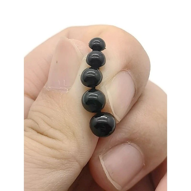 1.8/2/2.5/3/3.5/4/5/6mm Plastic Craft Doll Eyes Animal Eyes For Amigurumi Doll Crochet Stuffed Toy DIY Accessories 100pcs/lot