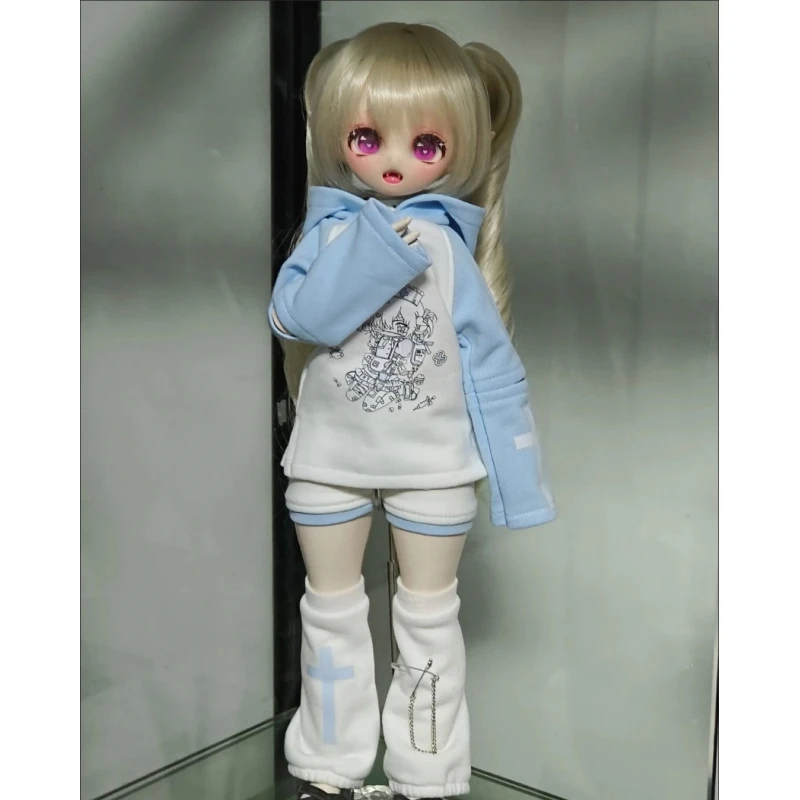 BJD doll clothes suitable for 1/4 size cute doll clothes subculture BJD doll clothes 1/4 set doll accessories