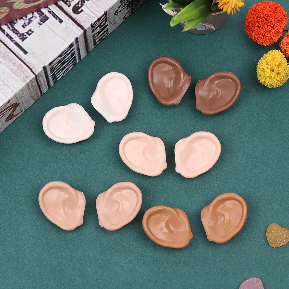 Toys Ears Toy Blyth Doll No Doll Icy White Natural Only Tan Dark Doll Ears Artificial Ears Toys Super Black Skin Dolls Accessory