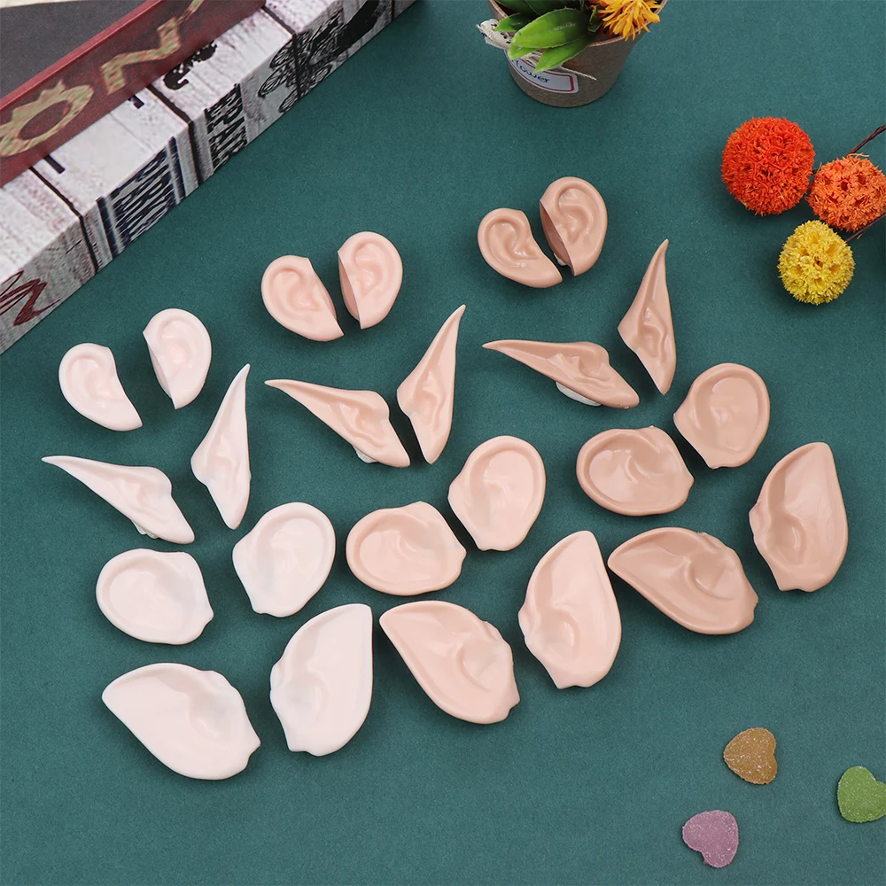 Toys Ears Toy Blyth Doll No Doll Icy White Natural Only Tan Dark Doll Ears Artificial Ears Toys Super Black Skin Dolls Accessory