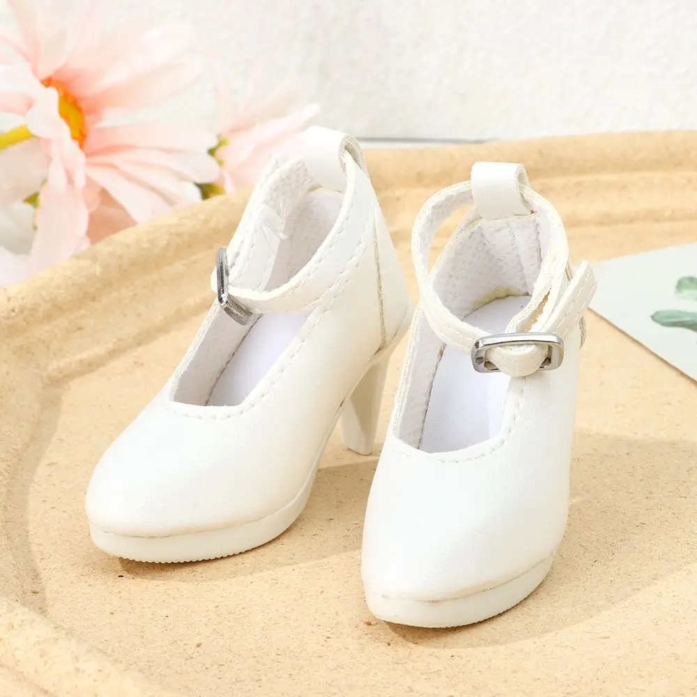 1/3 7.8CM Fashion Doll High Heel Shoes PU Leather With Differents Color Suitable for 60cm Doll Wearing Boots Shoes Doll