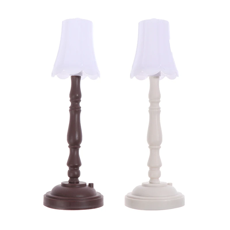 1:12 Dollhouse Miniature Floor lamp LED Light Dollhouse Furniture Toy