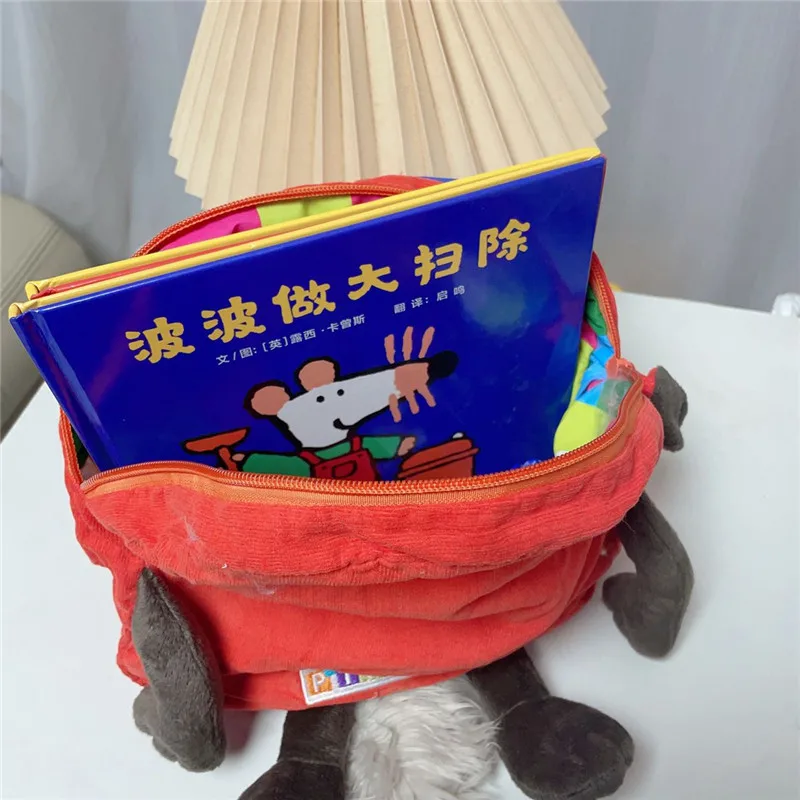 30cm France cartoon loup wolf soft figure doll kids collection yeti model toy