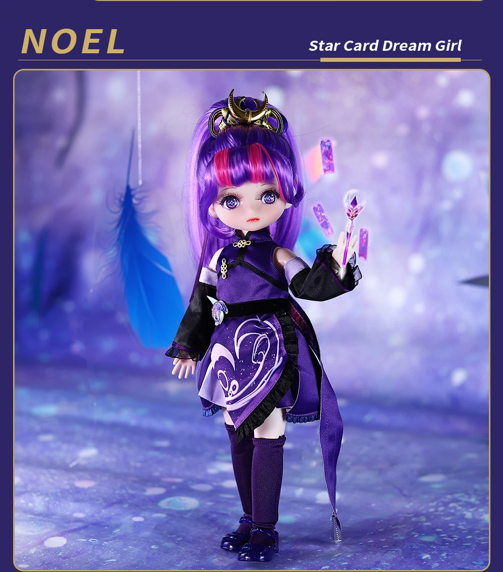 DBS DREAM FAIRY Doll 1/6 BJD Name By Star Card 30cm MJD Anime Figure