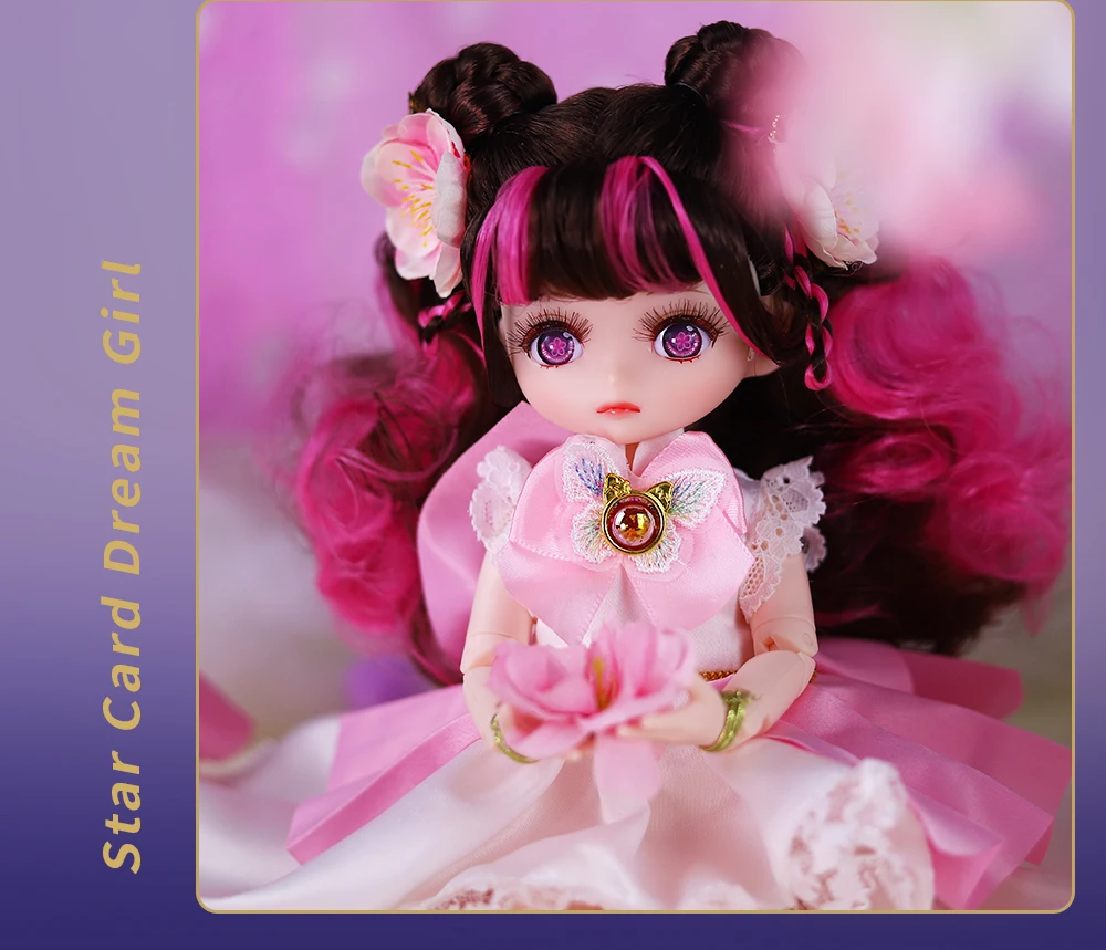DBS DREAM FAIRY Doll 1/6 BJD Name By Star Card 30cm MJD Anime Figure