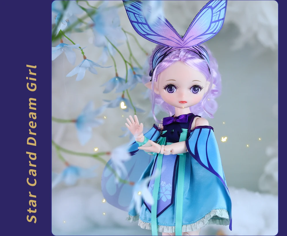 DBS DREAM FAIRY Doll 1/6 BJD Name By Star Card 30cm MJD Anime Figure