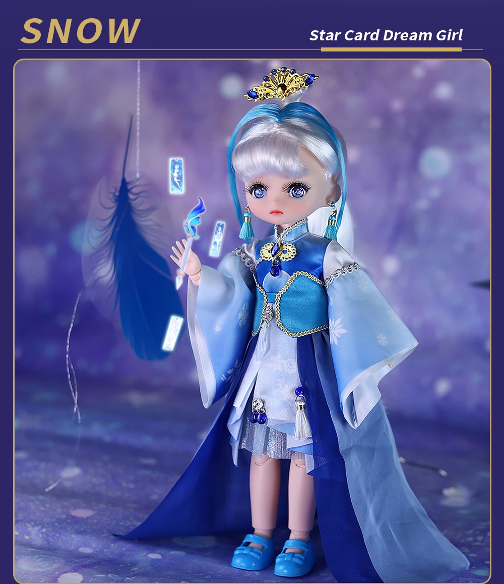 DBS DREAM FAIRY Doll 1/6 BJD Name By Star Card 30cm MJD Anime Figure