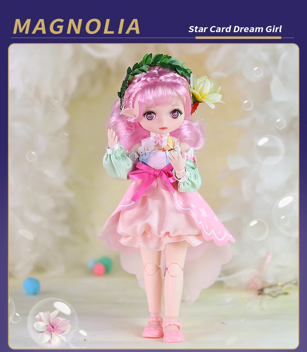 DBS DREAM FAIRY Doll 1/6 BJD Name By Star Card 30cm MJD Anime Figure