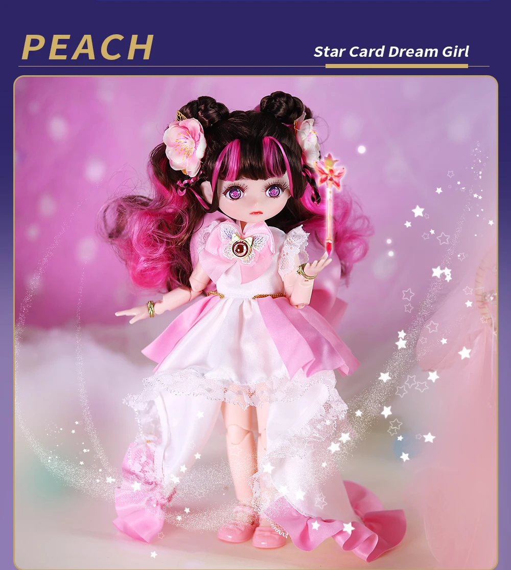 DBS DREAM FAIRY Doll 1/6 BJD Name By Star Card 30cm MJD Anime Figure