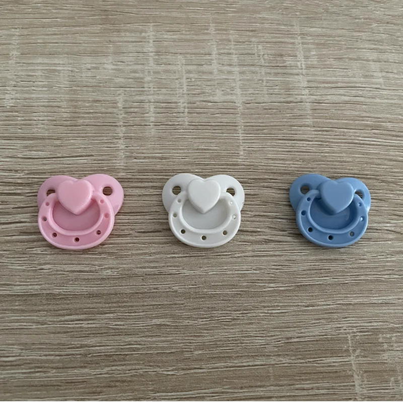 10 PCS/Lot Mini Pacifiers Reborn Baby Doll Pacifier Nipples Fits 9 Inches 20 Inches 24 Inches Reborn Doll Size Doll Accessories